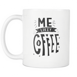 Me Likey Coffee White Mug