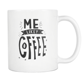 Me Likey Coffee White Mug