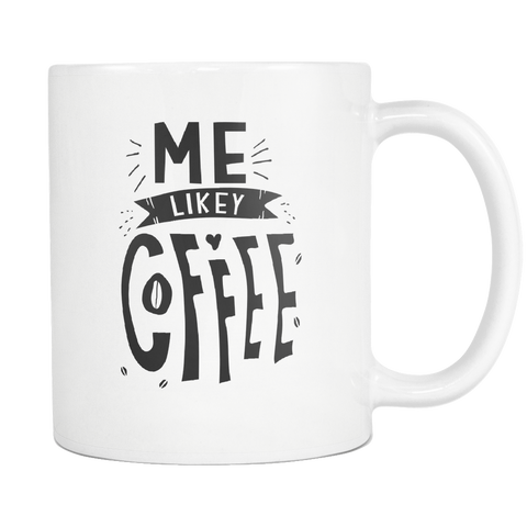 Me Likey Coffee White Mug