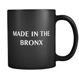 Made In The Bronx Black Mug