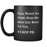 Equal Rights Black Mug