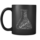 Science Art Black Mug