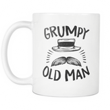 Grumpy Old Man White Mug