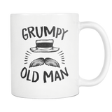 Grumpy Old Man White Mug