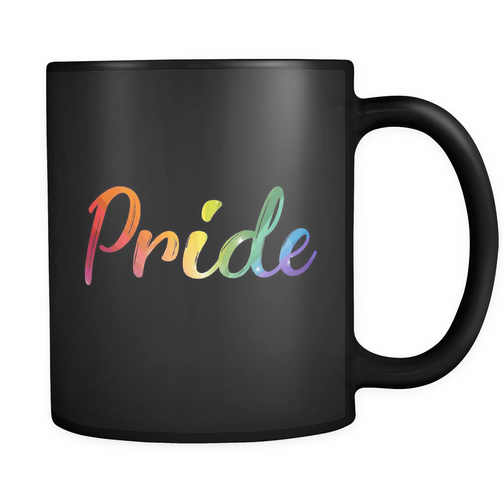 Pride Black Mug