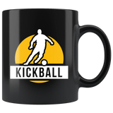 Kickball 11oz Black Mug