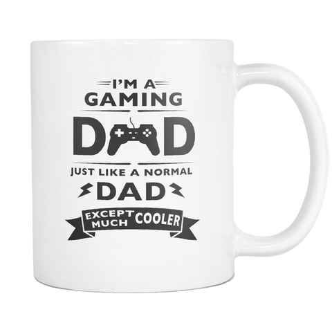 Gaming Dad White Mug