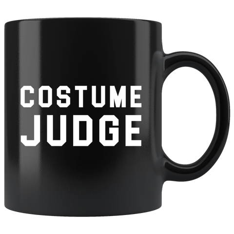 Costume Judge 11oz Black Mug