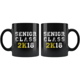 Senior Class 2K18 11oz Black Mug