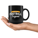 Fantasy Football Legend 11oz Black Mug