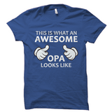 This is what an AWESOME Opa looks like T-Shirt