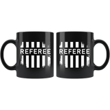 Referee 11oz Black Mug