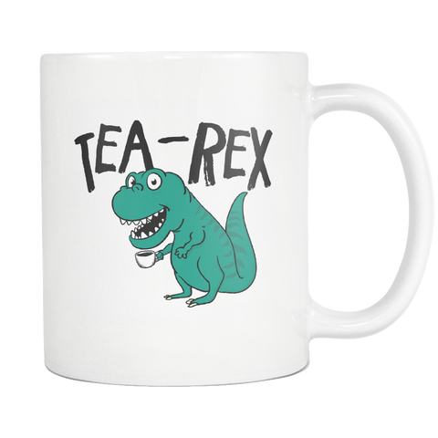 Tea-Rex White Mug