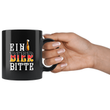 Ein Bier Bitte 11oz Black Mug