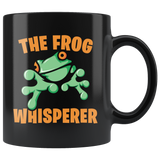 The Frog Whisperer 11oz Black Mug