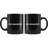 #Economist 11oz Black Mug