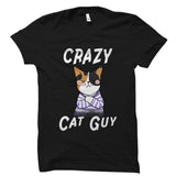 Crazy Cat Guy - Pet Animal Shirt