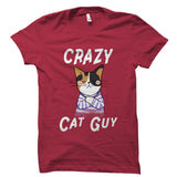Crazy Cat Guy - Pet Animal Shirt