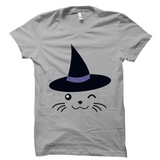 Cat Witch Halloween Shirt