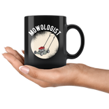 Mowologist 11oz Black Mug