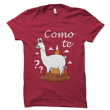 Como Te llama Shirt Funny Llama Tee