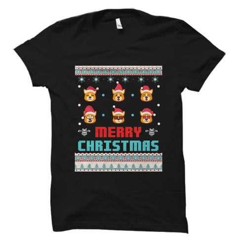 Merry Christmas - Corgi Shirt