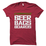 Cornhole Beer Bags Boards Shirt