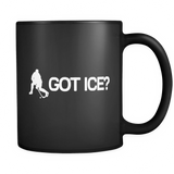 Ice Hockey Got Ice? Black Mug - Funny Ice Hockey Gift