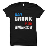 Day Drunk For America Shirt