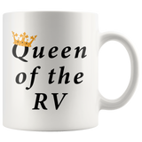 Queen of the RV 11oz White Mug