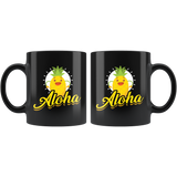 Aloha 11oz Black Coffee Mug