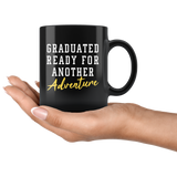 Graduated Ready For Another Adventure 11oz Black Mug