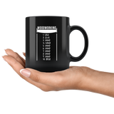 Woodworking In 10 Easy Steps 11oz Black Mug
