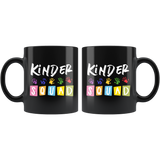 Kinder Squad 11oz Black Mug