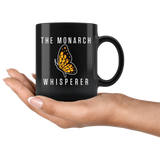 The Monarch Whisperer 11oz Black Mug