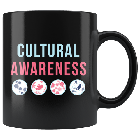 Cultural Awareness 11oz Black Mug