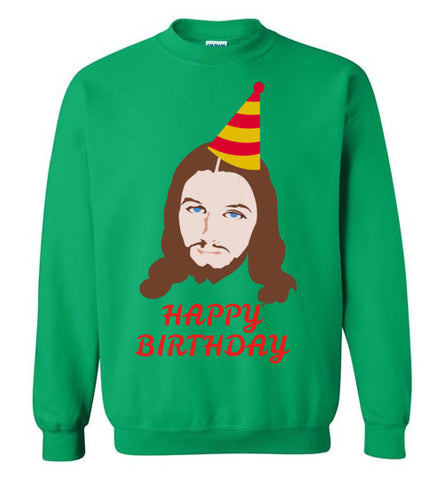 Happy Birthday Jesus - Ugly Christmas Sweater