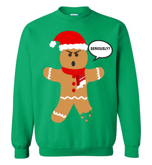 Ugly christmas sweater gingerbread sale