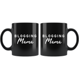 Blogging Mama 11oz Black Mug