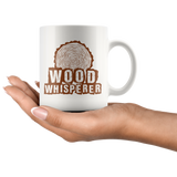 Wood Whisperer 11oz White Mug