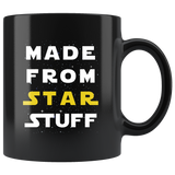 Made From Star Stuff 11oz Black Mug
