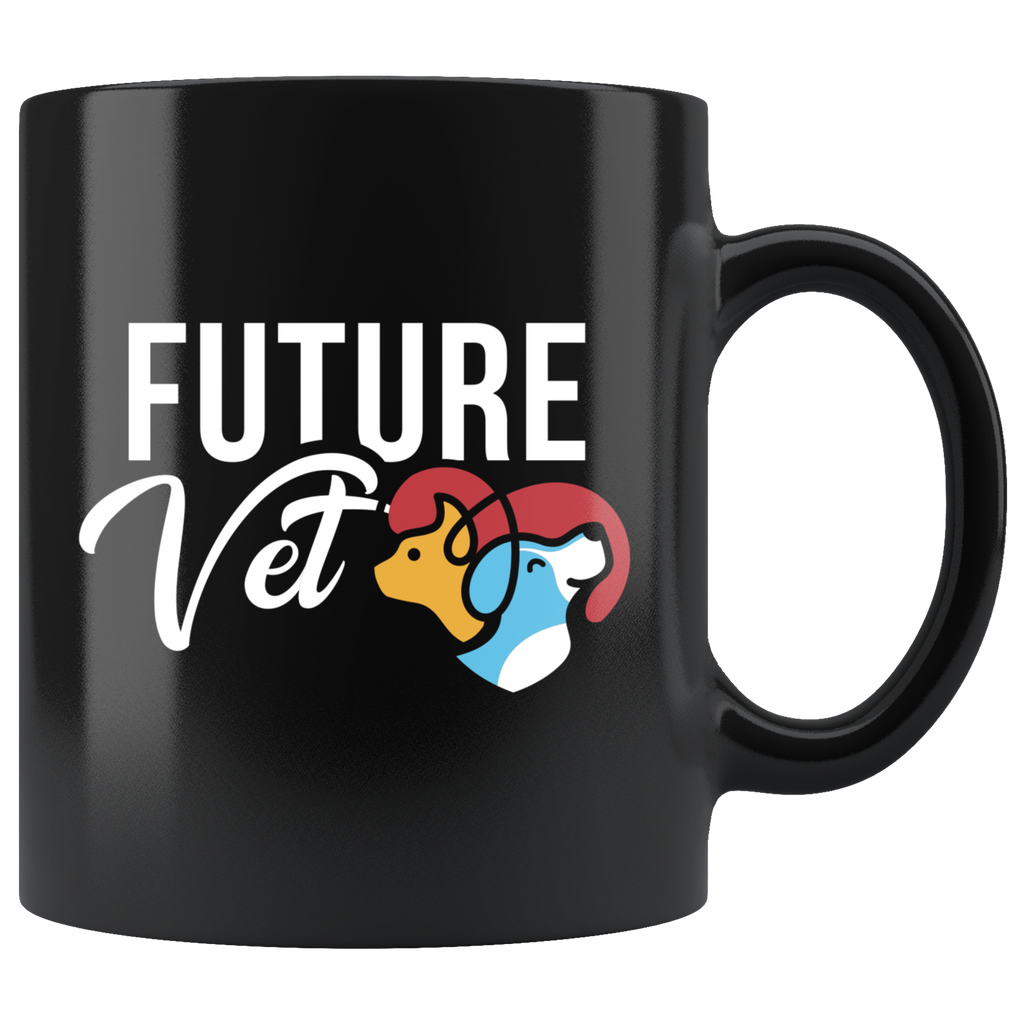 Future Vet 11oz Black Mug