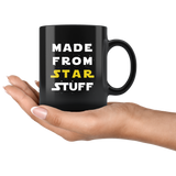 Made From Star Stuff 11oz Black Mug