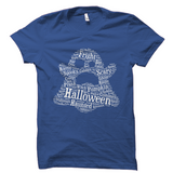 Halloween Words Ghost Shirt