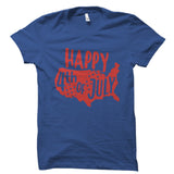 Happy 4th Of July Black Shirt