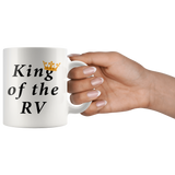 King Of The RV White Mug