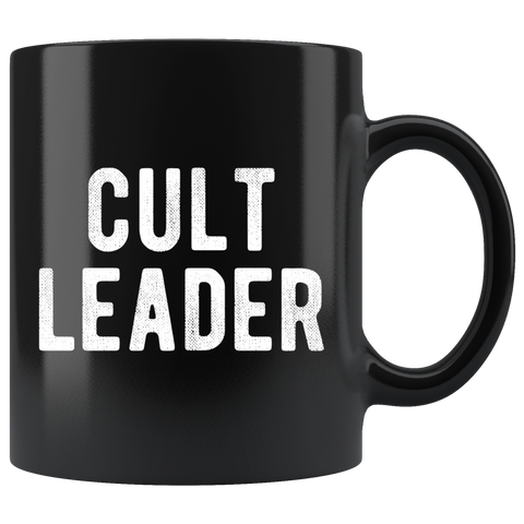 Cult Leader 11oz Black Mug