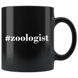 #zoologist 11oz Black Mug