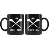 1884 Hurling 11oz Black Mug