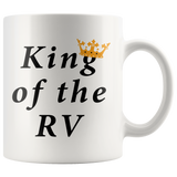King Of The RV White Mug